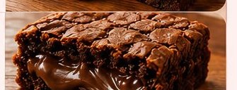 Brownie recheado tradicional